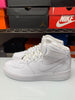 Nike Men's Air Force 1 Mid '07 Shoes Triple White CW2289-111