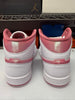 Nike Women's Air Jordan 1 Mid SE Shoes White Desert Berry IO0669-100