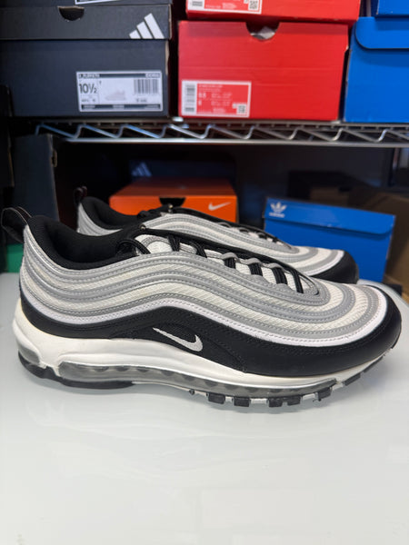 Nike Men's Air Max 97 Shoes Black White Reflective Silver DM0027-001