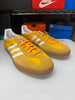 Adidas Men's Gazelle Indoor Shoes Yellow White Gum IE6606