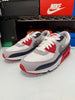 Nike Men's Air Max 90 USA White Red Blue Shoes DM0029-117