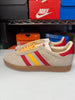 Adidas Women's Gazelle Shoes Brown Red Gum IE9125