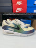 Nike Men's Air Max 90 Bubble Pack White Blue Green Shoes CT5066-100