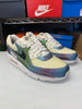 Nike Men's Air Max 90 Bubble Pack White Blue Green Shoes CT5066-100