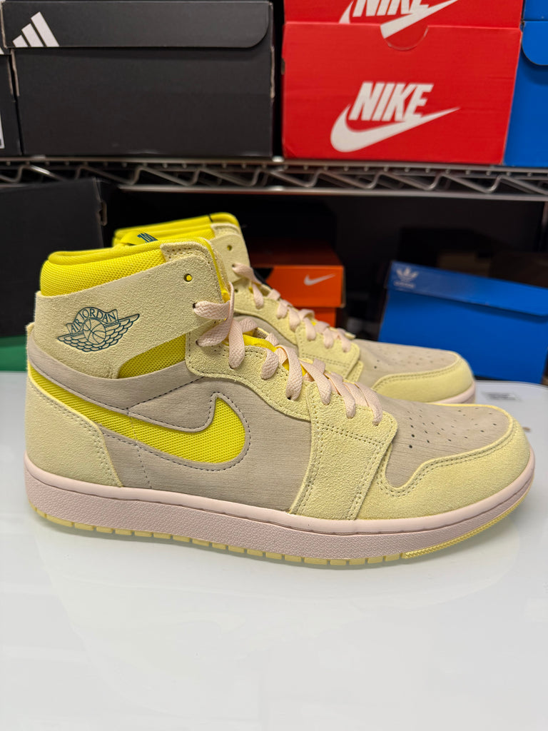 Nike Women's Air Jordan 1 Zoom Air Comfort 2 Shoes Citron Yellow DV1305-800
