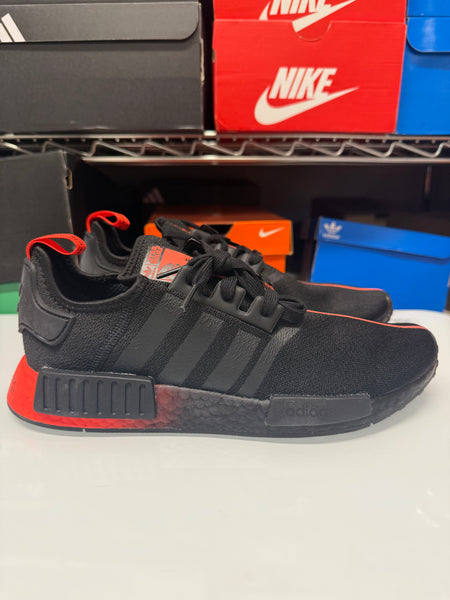 Adidas Men's NMD R1 Star Wars Darth Vader Shoes Black Orange FW2282
