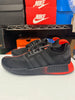 Adidas Men's NMD R1 Star Wars Darth Vader Shoes Black Orange FW2282