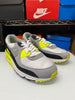 Nike Men's Air Max 90 OG Volt Shoes White Black Grey Volt CD0881-103