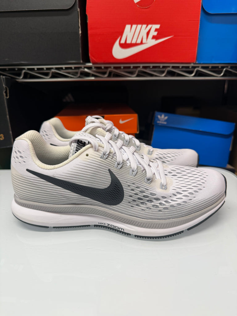 Nike Women's Air Zoom Pegasus 34 Shoes White Grey Black 880560-103