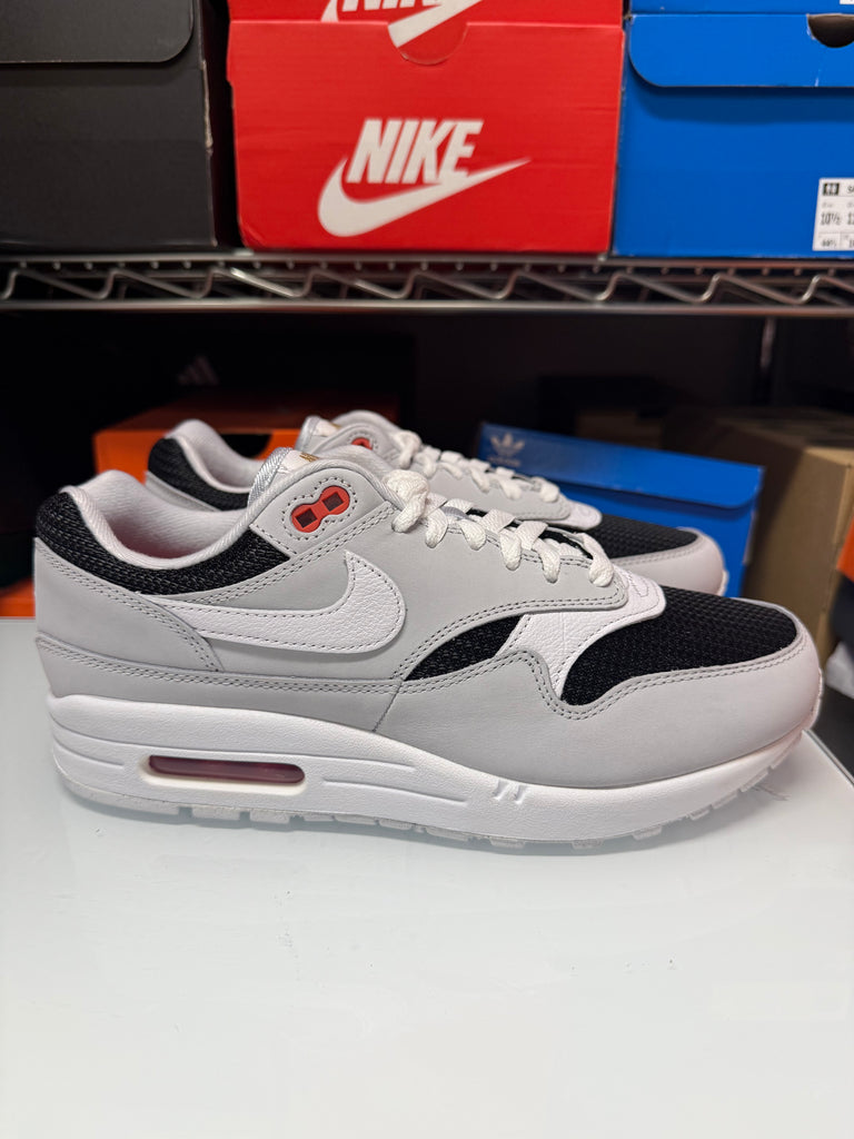 Nike Men's Air Max 1 PRM Shoes Urawa Pure Platinum White Black FD9081-001