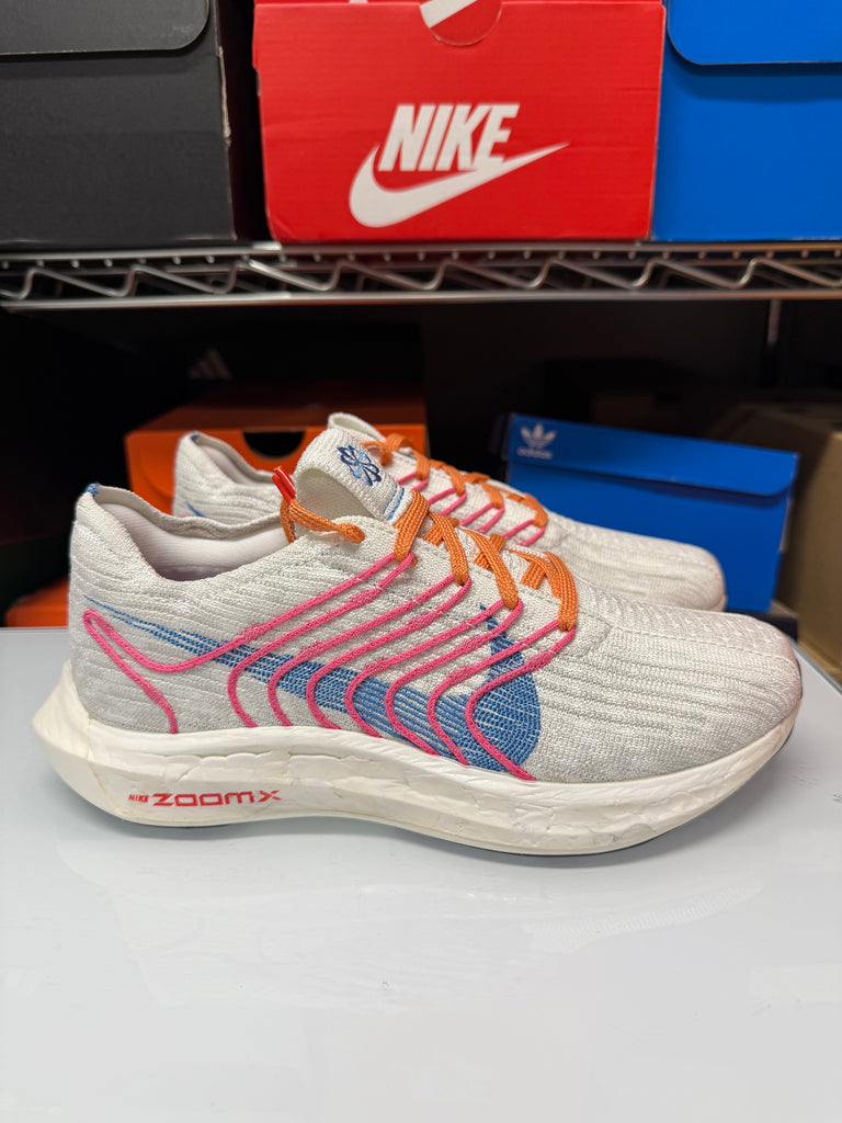 Nike Women's Pegasus Turbo Next Nature Shoes White Pink Blue DZ5221-100