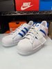 Adidas Men's Superstar Shoes Cloud White Blue IG9368