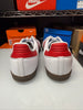 Adidas Men's Samba OG Shoes White Red IG1025