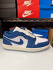 Nike Men's Air Jordan 1 Low SE Shoes White Industrial Blue FN5214-141