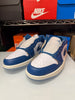 Nike Men's Air Jordan 1 Low SE Shoes White Industrial Blue FN5214-141
