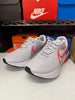 Nike Women's React Infinity Run Flyknit 3 Shoes Grey White Crimson Blue DV2178-001