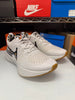 Nike Women's React Infinity Run Flyknit 2 Shoes White Black Wheat Leopard DJ5932-001
