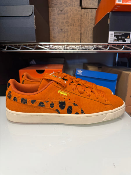 Puma Men's Suede Cheetos Chester Cheeto Shoes Orange Black 397214-01