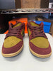 Nike Men's SB Dunk Low Pro Dark Team Red Burgundy Crush Shoes HQ1625-600