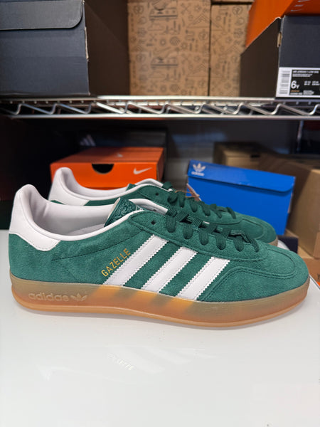 Adidas Men's Gazelle Indoor Shoes Green Gum JI2062