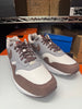 Nike Men's Air Max 1 PRM Shoes Shima Shima White Brown Grey FB8916-100