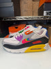 Nike Men's Air Max 90 Be True Shoes White Multi Color Black CJ5482-100