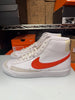 Nike Men's Blazer Mid '77 Vintage Shoes White Picante Red Coconut Milk BQ6806-122