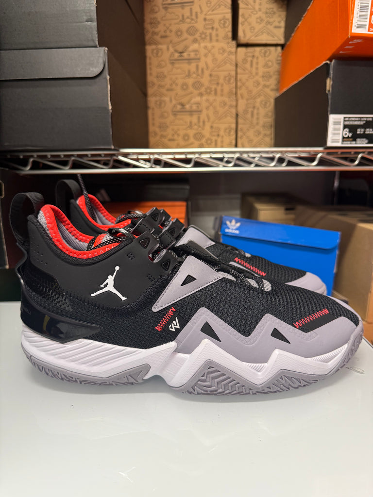 Nike Men's Jordan Westbrook One Take Shoes Black White Cement Grey CJ0780-001