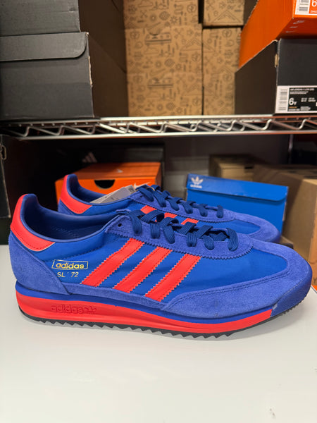 Adidas Men's SL 72 Shoes Blue Bright Red IG4648