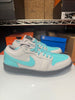 Nike Women's Air Jordan 1 Low SE Polaroid Shoes Photon Dust Green HQ3599-025