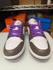Nike Men's Air Jordan 1 Low Shoes Purple Mocha Palomino Berry 553558-215