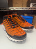 Nike Men's Air Max Plus Shoes Safety Orange Black DM0032-800