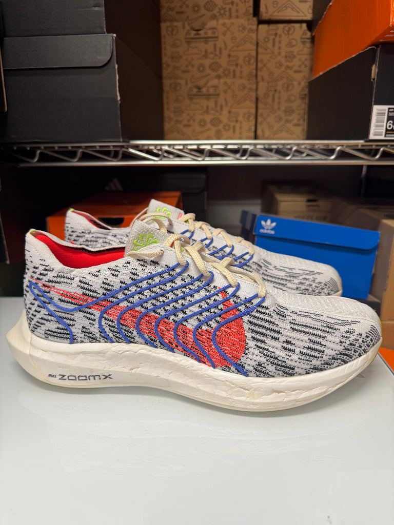 Nike Men's Pegasus Turbo Next Nature Shoes Pure Platinum Crimson DM3413-002