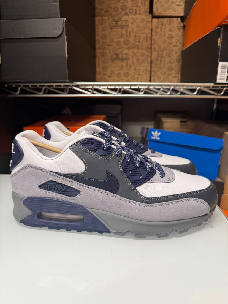 Nike Men's Air Max 90 NRG Lahar Escape Shoes White Indigo CI5646-100