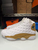 Nike Men's Air Jordan 13 Retro Shoes Wheat White 414571-171