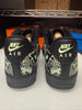 Nike Men's Air Force 1 Foamposite Pro Cup Shoes Snakeskin Black Spruce AJ3664-300