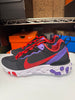 Nike Women's React Element 55 Shoes Black White Red Purple CQ9903-001