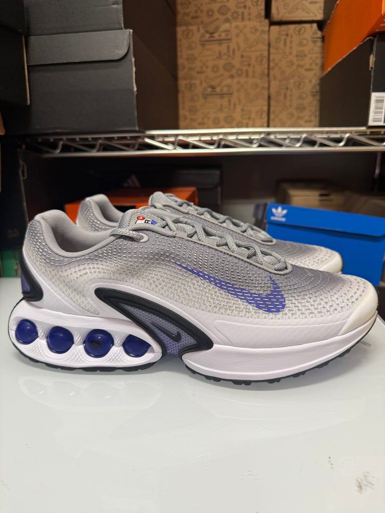 Nike Men's Air Max DN SE Shoes Grey Black White Violet HQ4565-001