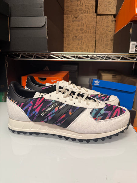 Adidas Men's TRX Vintage Shoes Black White Multi Color HQ9851