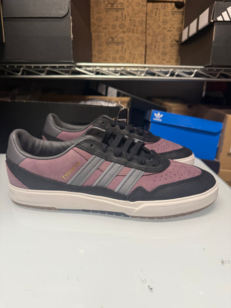 Adidas Men's Tyshawn II 2 Shoes Shadow Fig Black White IF9711