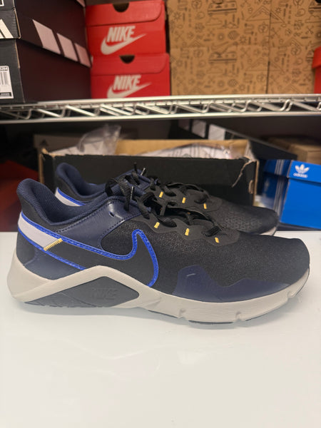 Nike Men's Legend Essential 2 Shoes Black Blue Obsidian CQ9356-034