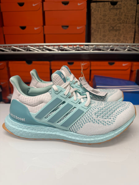 Adidas Women's Ultraboost 1.0 Shoes Mint White Gum JR3373