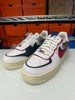Nike Women's Air Force 1 Shadow Shoes White Silver Red FN6335-100