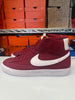 Nike Men's Blazer Mid '77 Suede Shoes Red White CI1172-601