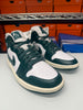 Nike Women's Air Jordan 1 Mid Shoes White Oxidized Green BQ6472-133