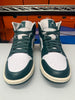 Nike Women's Air Jordan 1 Mid Shoes White Oxidized Green BQ6472-133