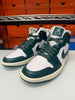 Nike Women's Air Jordan 1 Mid Shoes White Oxidized Green BQ6472-133