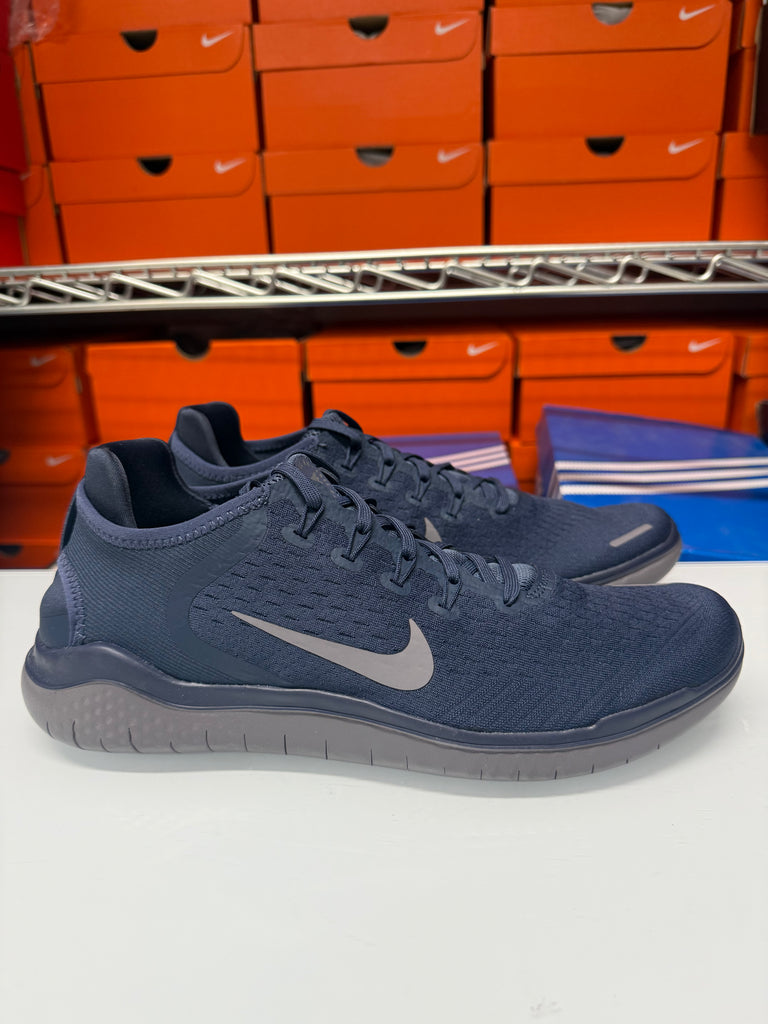 Nike Men's Free RN 2018 Shoes Thunder Blue Obsidian 942836-401