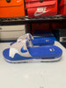 Nike Men's Air Max 1 Slide Royal Blue White FJ4007-100