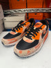 Nike Men's Air Max 90 PRM Shoes Bio Beige Orange Camo IF1721-201